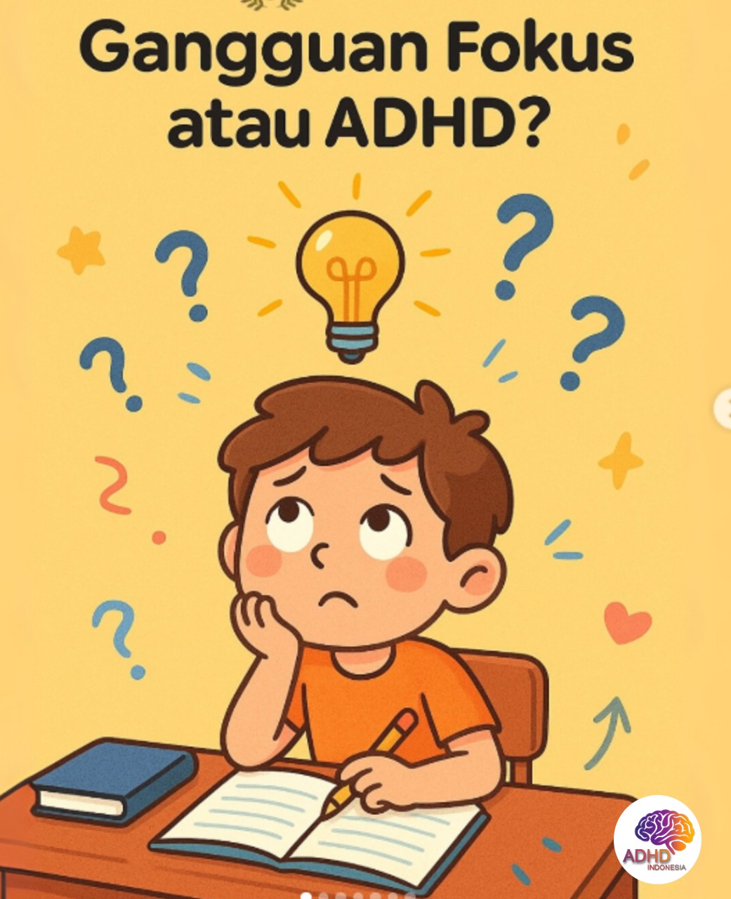 ADHD dan Kesulitan Fokus Anak: Edukasi untuk Keluarga di Kota Solok