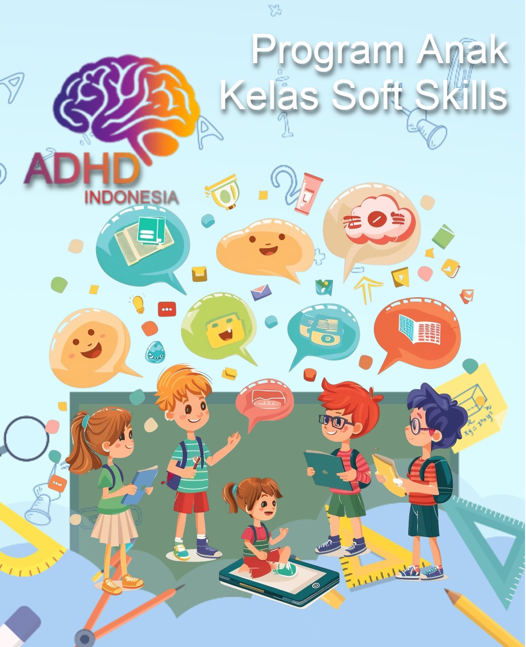 Program ADHD Indonesia Kota Solok Kelas Soft Skills Anak ADHD
