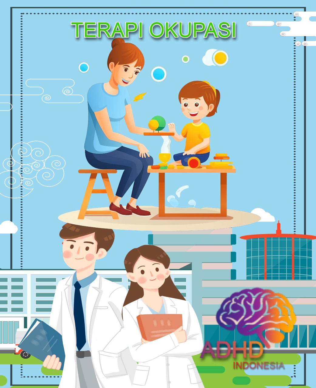 Rujukan untuk Terapi Okupasi untuk Anak ADHD Indonesia Kota Solok